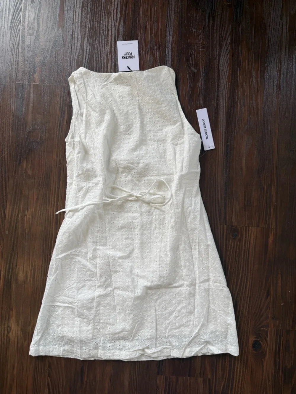 Princess Polly White Midi Dress | Size 8 | Adjustable | Never Worn | - Picture 2 of 2